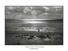Lumi&egrave;re divine sur la plage de Kairon, Manche