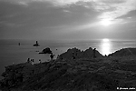 Coucher de soleil � la pointe du raz