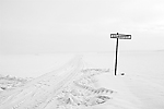 plaines sous la neige