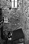 una arrière-cour du Mont St Michel