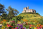 Le chateau de Gisors en été