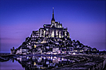 Le Mont Saint Michel au crepuscule